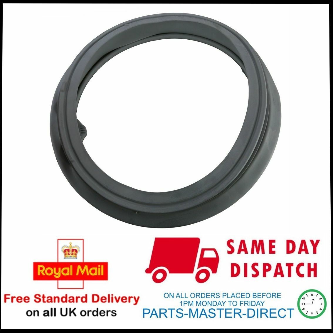 GENUINE SMEG BLOMBERG BEKO WASHING MACHINE RUBBER SEAL GASKET