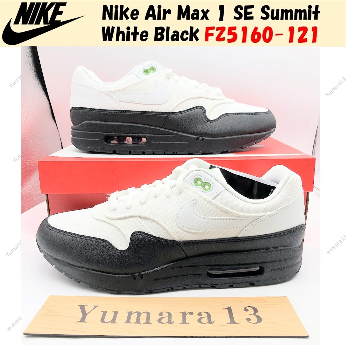 中古NIKE AIR MAX1 SE REFLECTIVE US11 29cm Nike Air Max 1 Black Hyper Grape Color Block Men's 11 Shoes