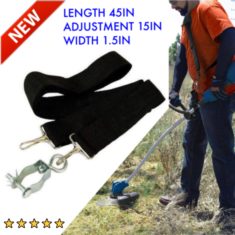 String Grass Edger Trimmer Shoulder Strap Weed Eater Cutter Harness