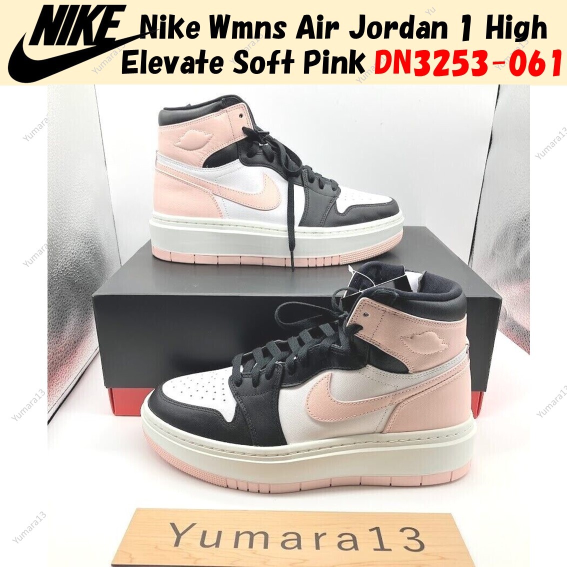 Nike Women's Air Jordan 1 High Elevate Soft Pink DN3253-061