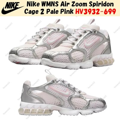 Nike WMNS Air Zoom Spiridon Cage 2 Pale Pink HV3932-699 Women's Size