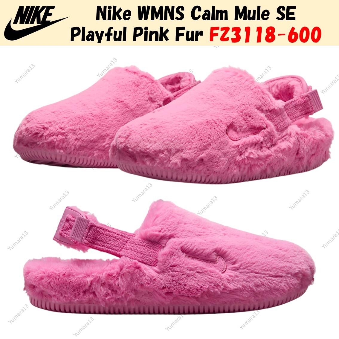 【新品】NIKE Calm Women's Mule 24cm Nike Women's Calm Mule | Famous Footwear