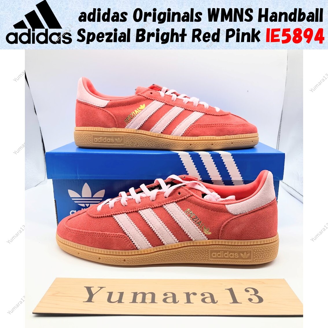 adidas Originals WMNS Handball Spezial Bright Red Pink