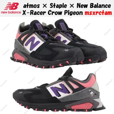 atmos × Staple × New Balance X-Racer Crow Pigeon msxrctam Men's Size