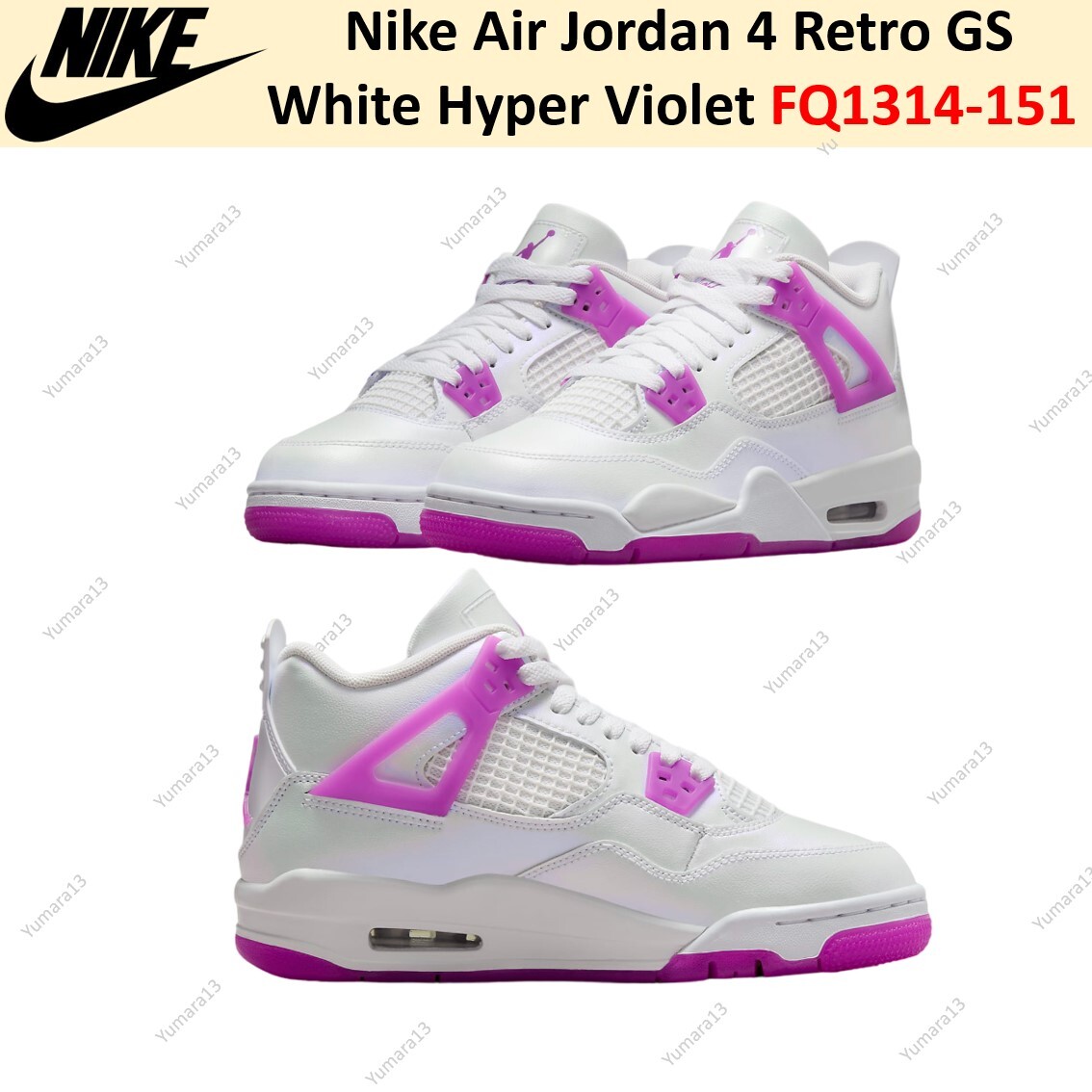 Air Jordan 4 RETRO ホワイト/パープル　FQ1314-151 31N2jOotfmL.jpg_BO30,255,255,