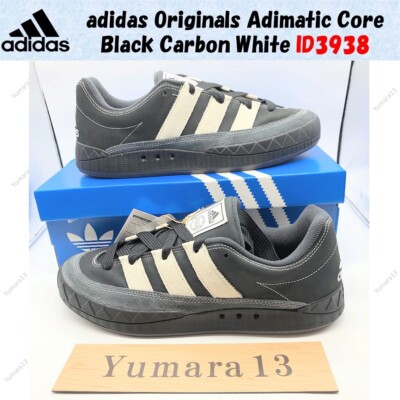 adidas Originals Adimatic Core Black Carbon White ID3938 US Men's 4-14