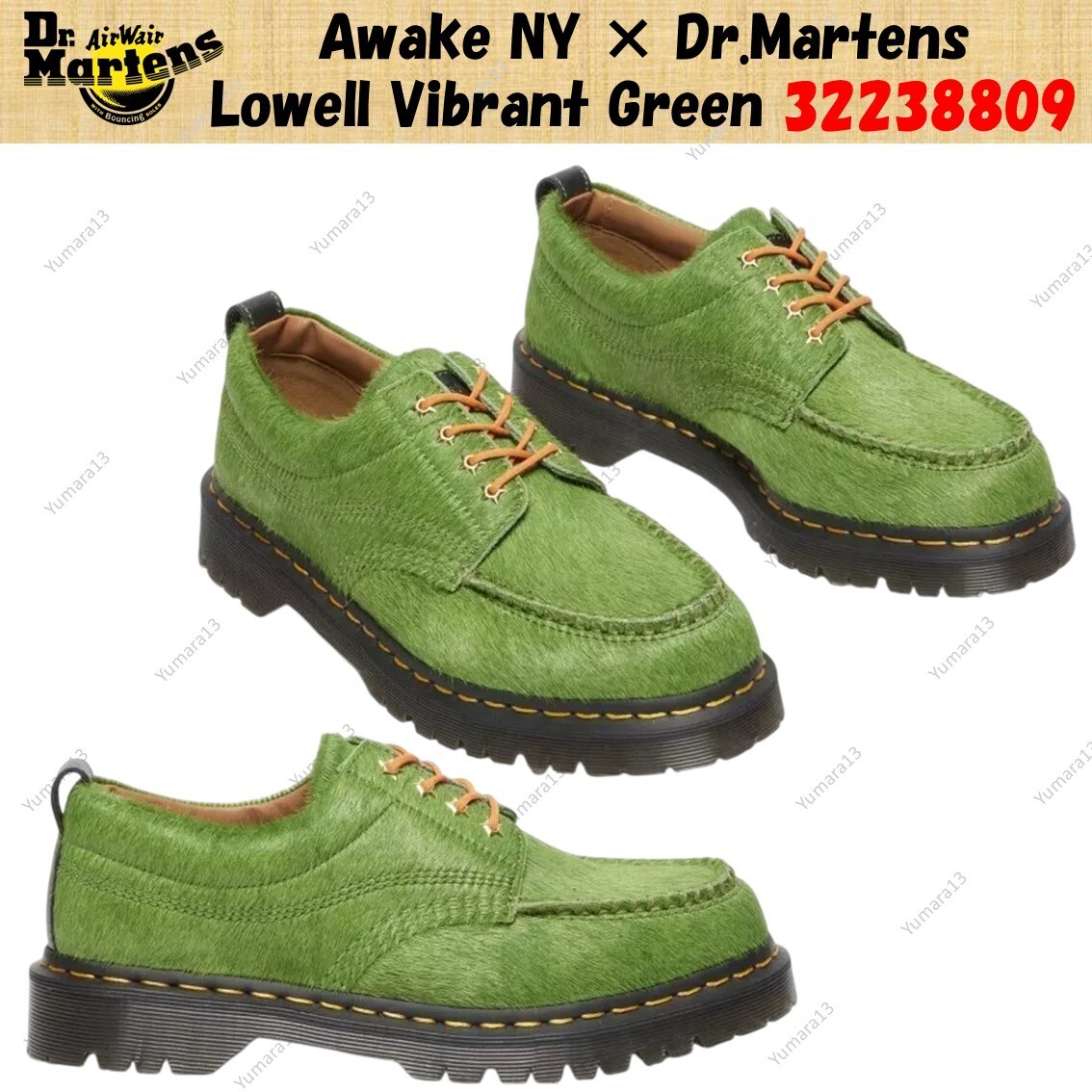 Awake NY × Dr.Martens Lowell Green 32238809 Men's Size | eBay