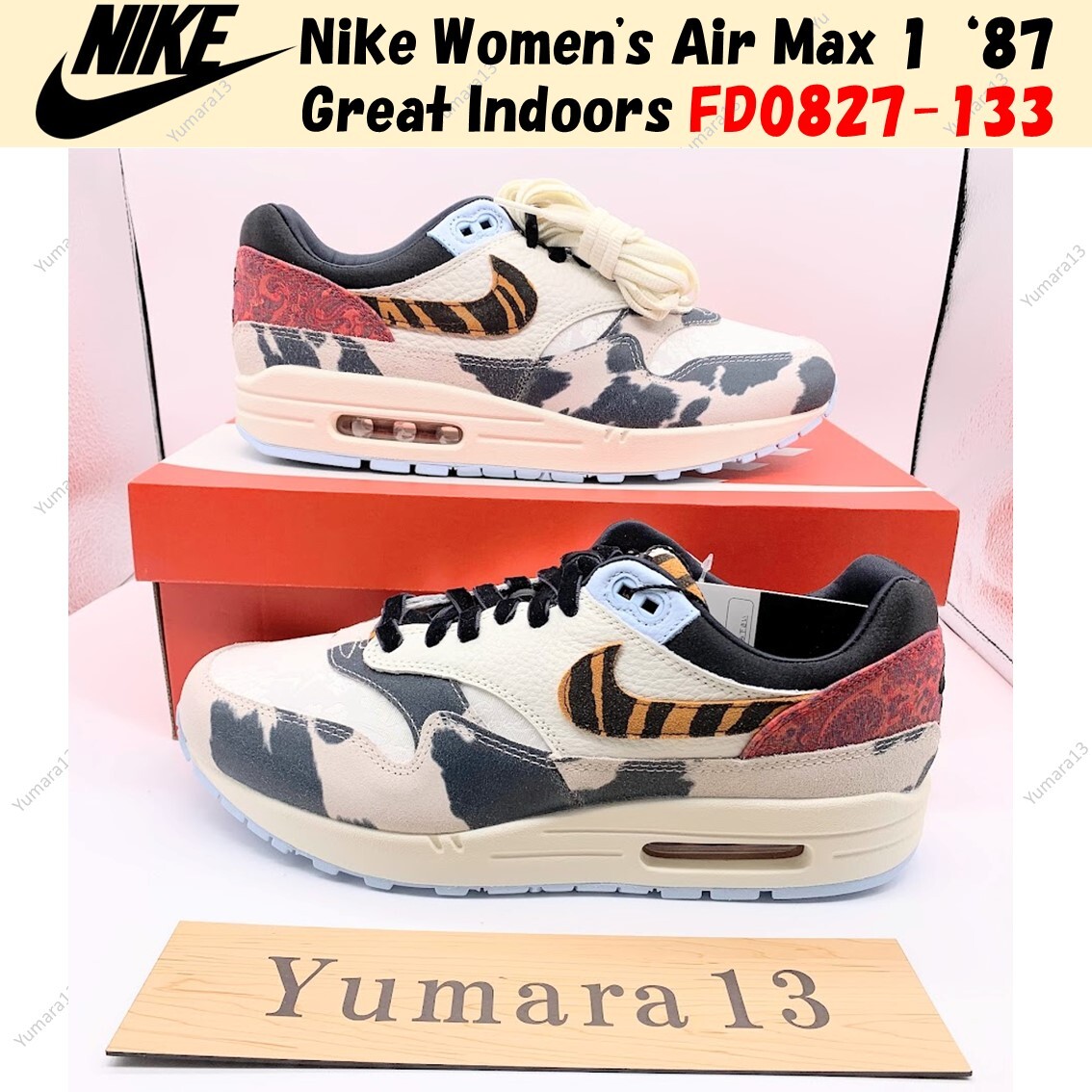 Nike Women's Air Max 1 '87 Great Indoors FD0827-133 Women's