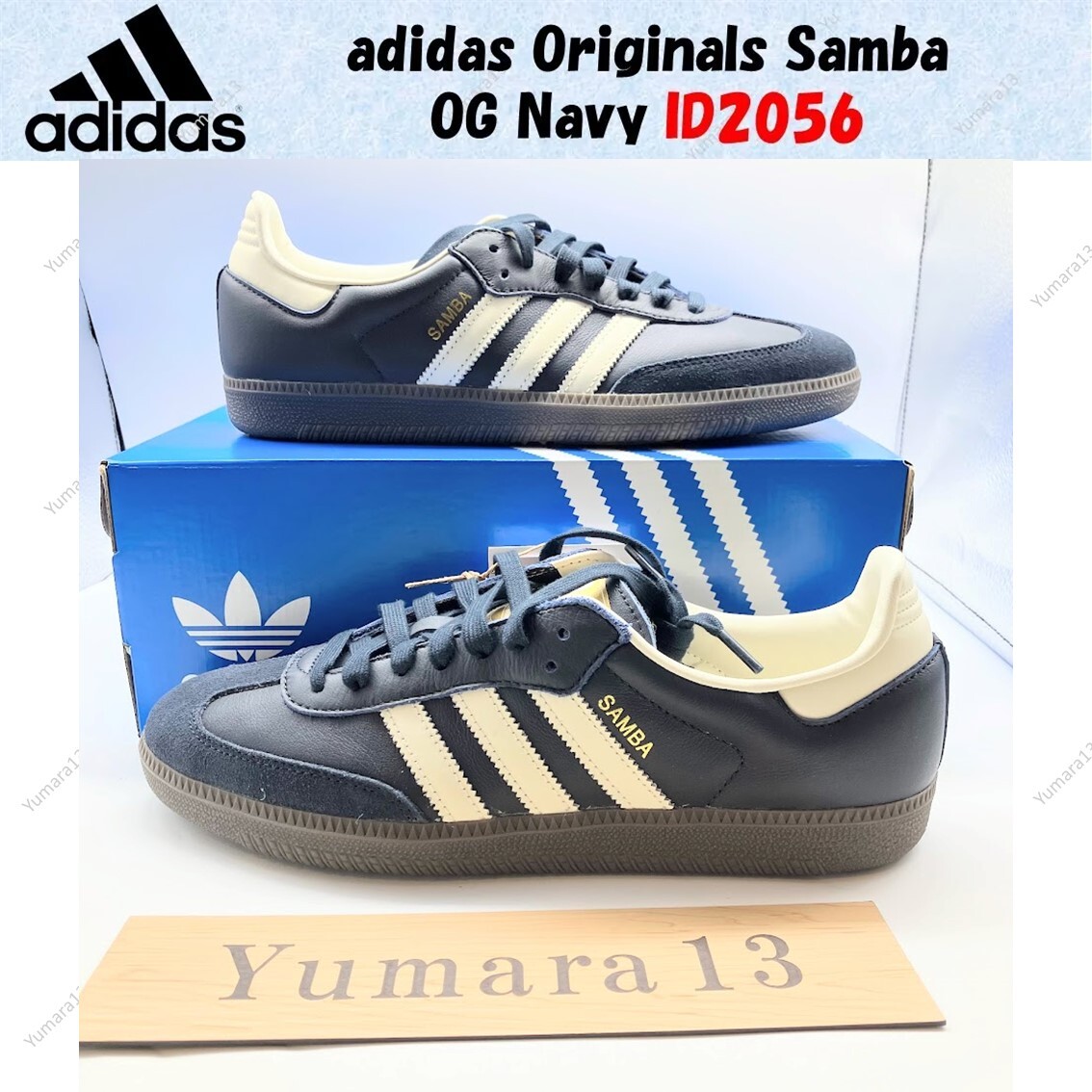 ◆adidas◆Samba OG Navy White 追跡可 ID2056 韓国発 22~30cm adidas Originals Samba OG Navy White ID2056 Men's Size | eBay