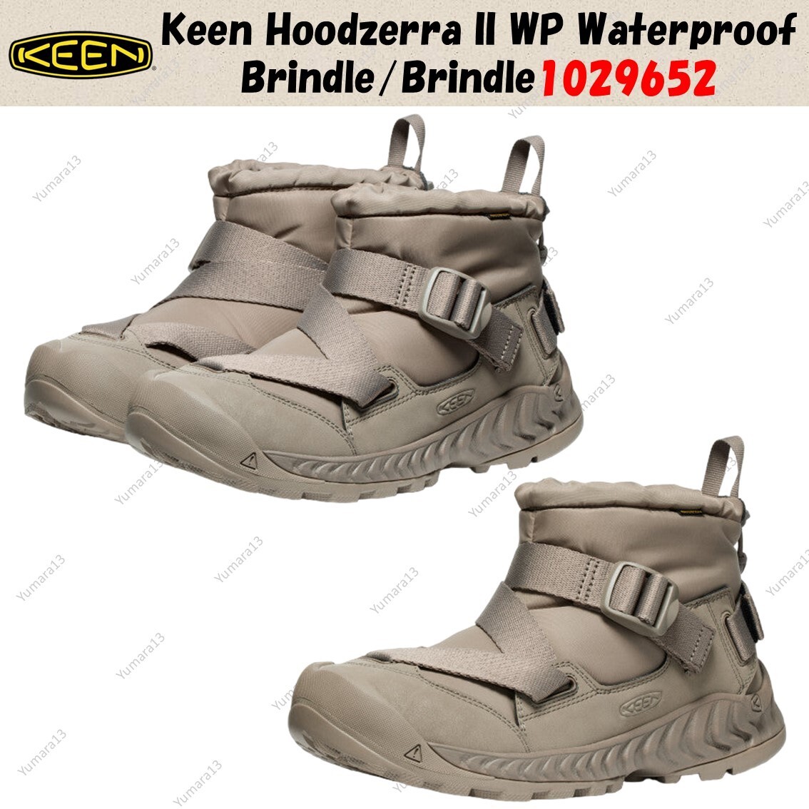 Keen Hoodzerra II WP Waterproof Brindle/Brindle1029652 Men's