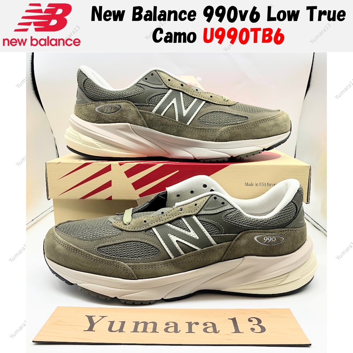 New Balance 990v6 Low True Camo U990TB6 Men's Size | eBay