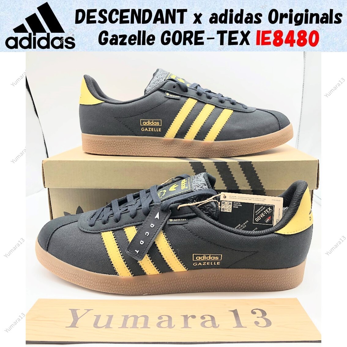 靴 descendant GAZELLE DCDT GTX The Descendant x adidas Gazelle GTX Releases October 2023