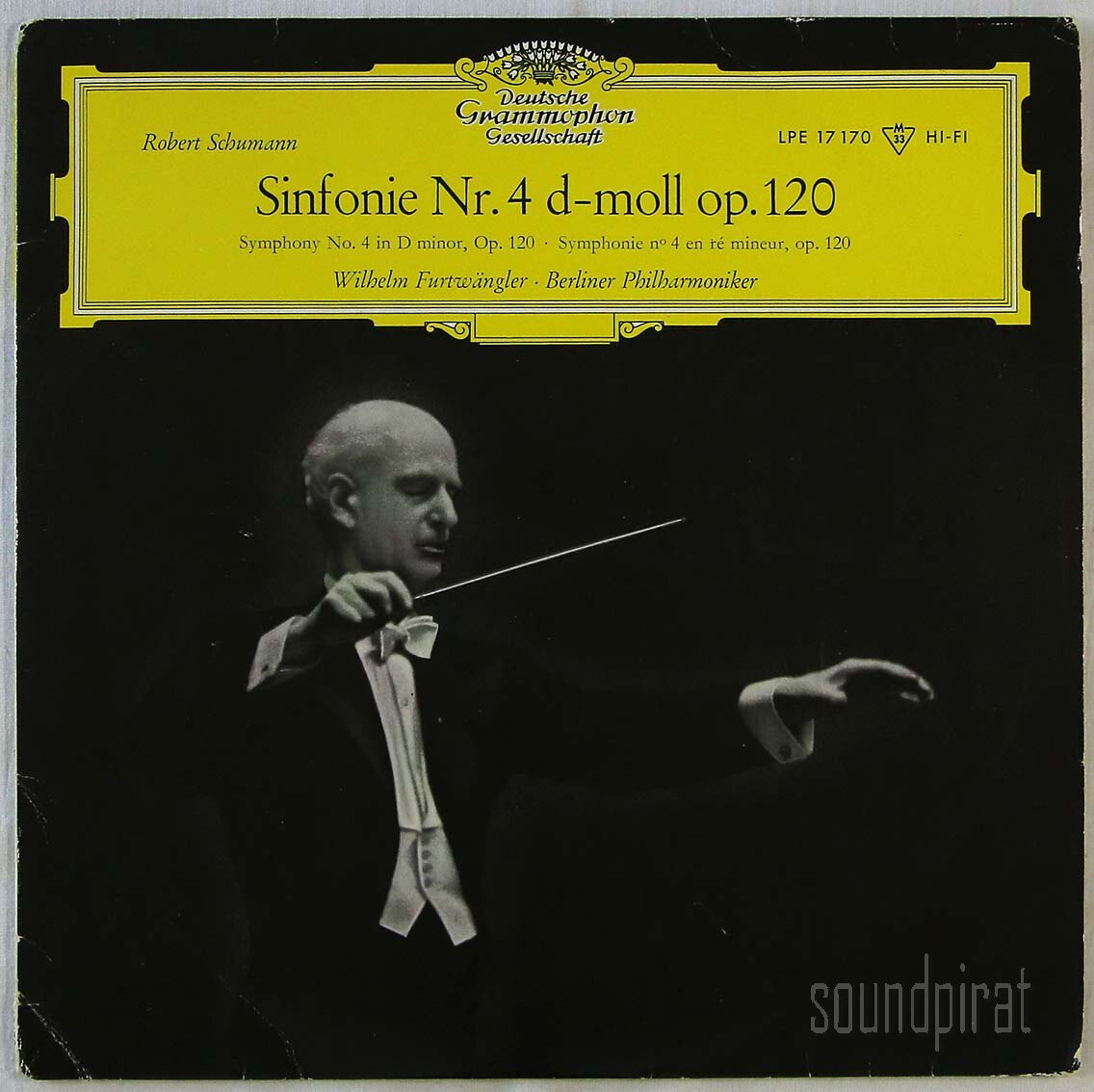 仏LP Wilhelm Furtwangler Centenaire W. Furtwangler (1886-1986): 100. Geburtstag Von Furtwangler SWF8602 SOCIETE WILHELM /00400 仏LP Wilhelm Furtwangler Centenaire W. Furtwangler (1886