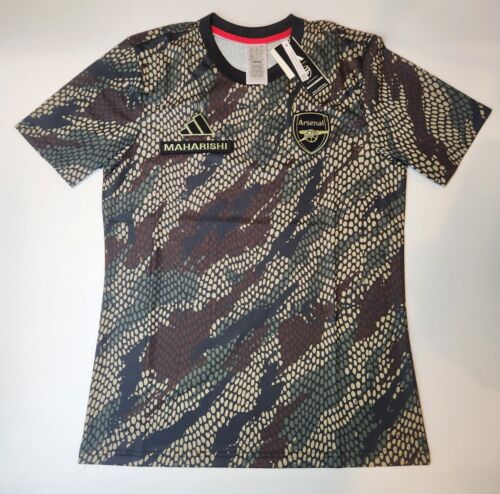Arsenal x Maharishi Anthem Short Sleeve Jersey M-3XL IN4752 Arsenal x Maharishi Anthem Short Sleeve Jersey M-3XL IN4752
