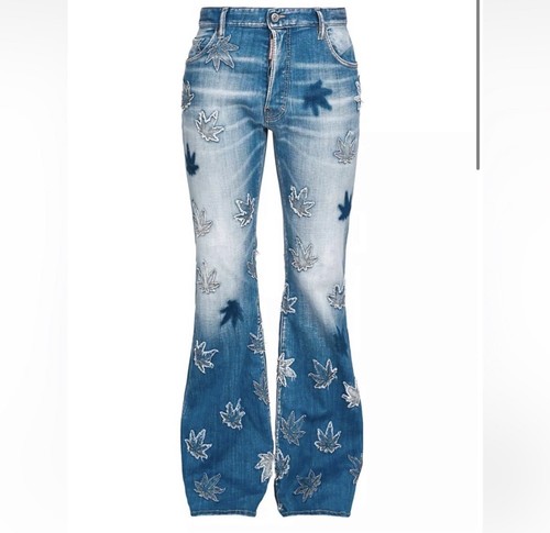 デニム・ジーパン Dsquared2 9 To 5 Flare Jeans In Sage Green Cotton Dsquared2 9 To 5 Flare Jeans In Sage Green Cotton Grey | Jeans