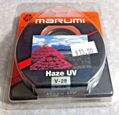 28mm UV HAZE Lens Glass Protector Safety Filter Guard Genuine Marumi Japan 28 mm