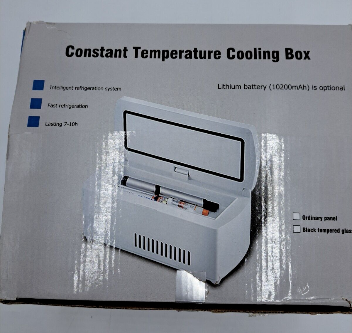 Enshey LCD Display Portable Mini Drug/insulin Constant Temperature Refrigerator