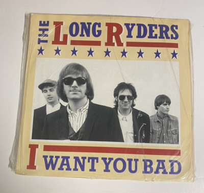 The Long Ryders - I Want You Bad - 12' Single SEALED Island IS330 MINT 1987