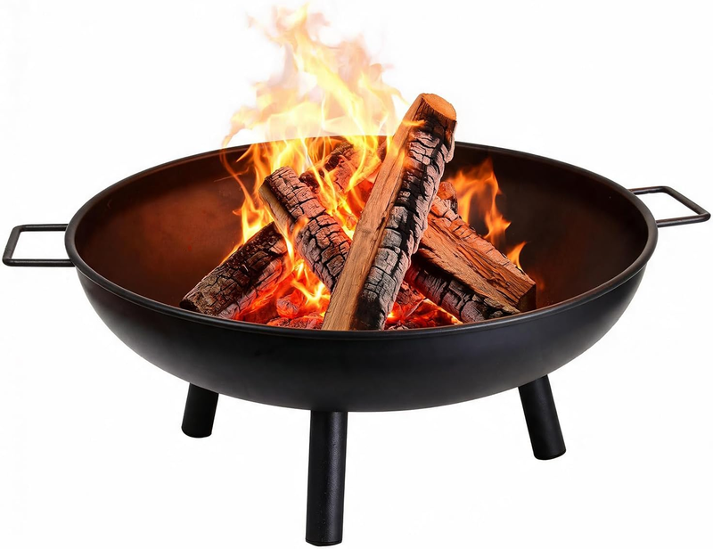 Montafox Feuerschale Feuerstelle Lagerfeuer Ø 58 Cm Metall Garten Terrasse