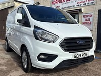 2019 Ford Transit Custom 2.0 EcoBlue 130ps Low Roof Limited Van PANEL VAN Diesel