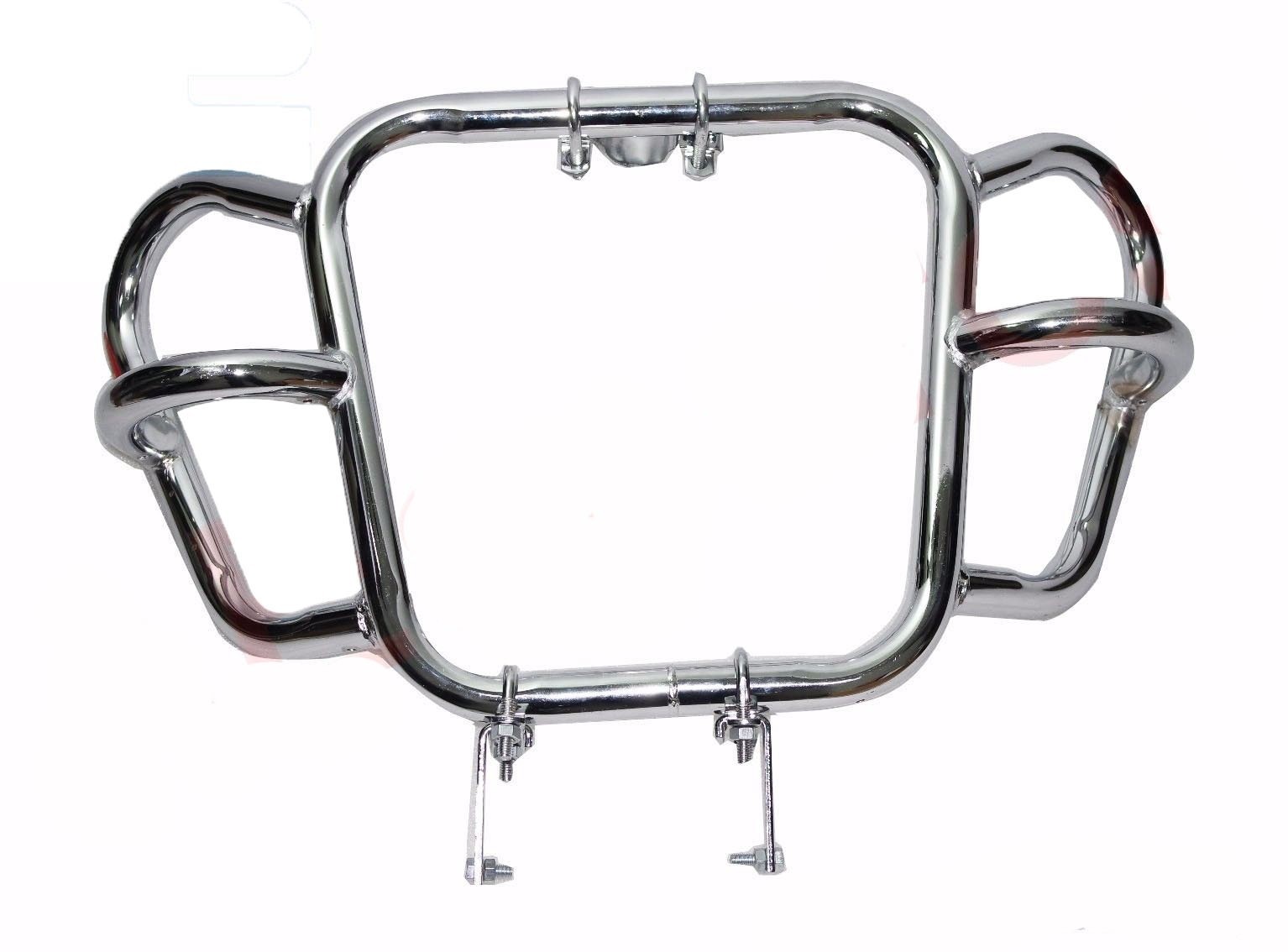 New Heavy Duty Steel Chrome Plated Leg Guard Crash Bar Jawa Motorcycles 