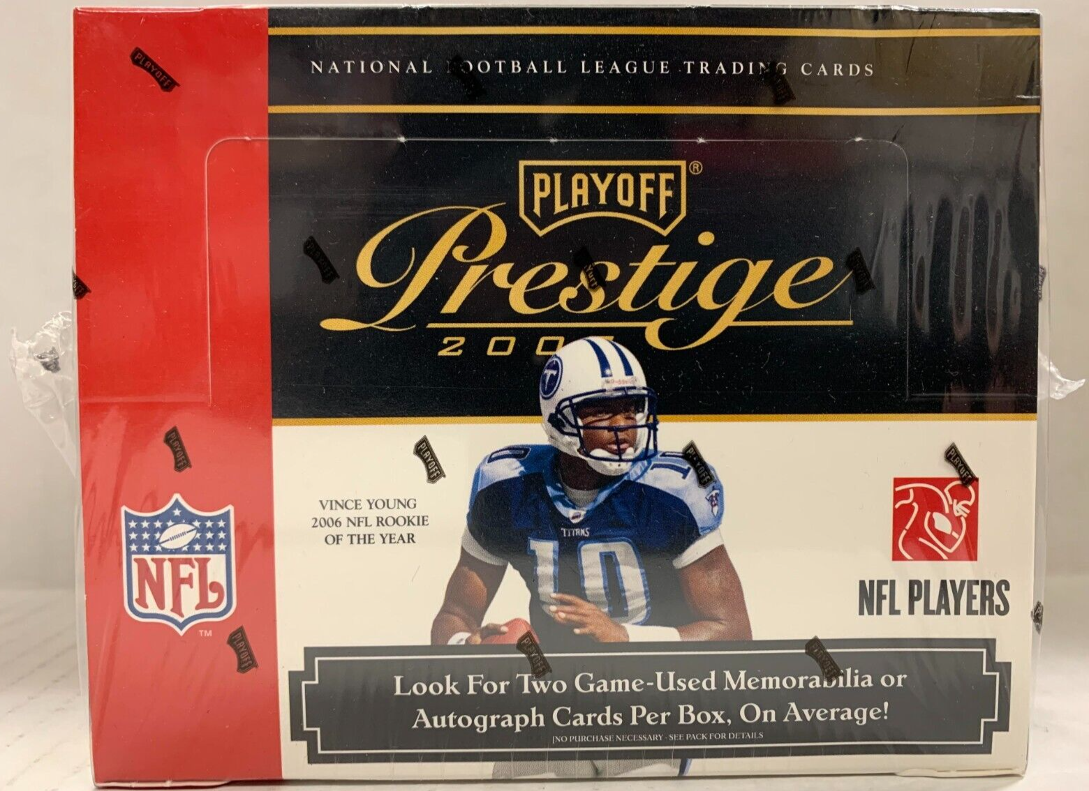 2007 PLAYOFF PRESTIGE NFL FOOTBALL HOBBY BOX TOM BRADY PATCH