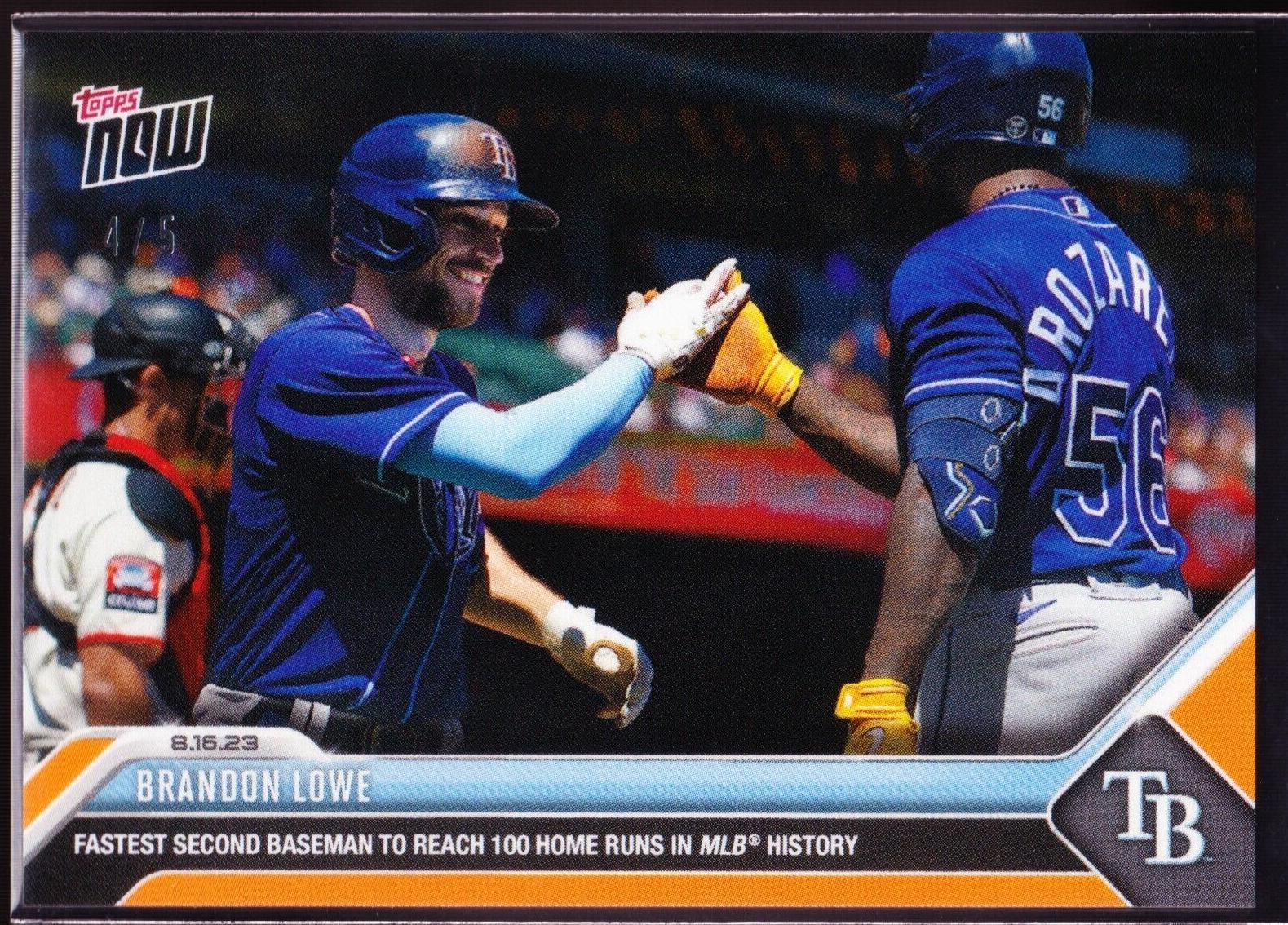 2023 Topps Now - Brandon Lowe #717