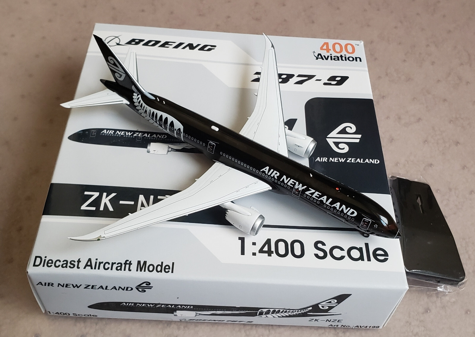 Aviation 400 Boeing 787-9 Air New Zealand ZK-NZE All Blacks Aviation 400 Boeing 787-9 Air New Zealand ZK-NZE All Blacks