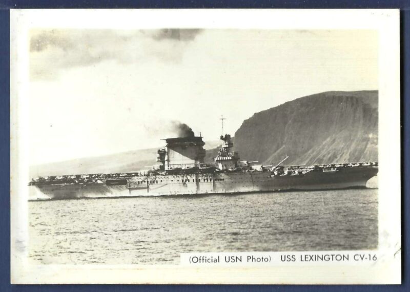USS LEXINGTON CV-16 Aircraft Carrier Official US Navy Photo