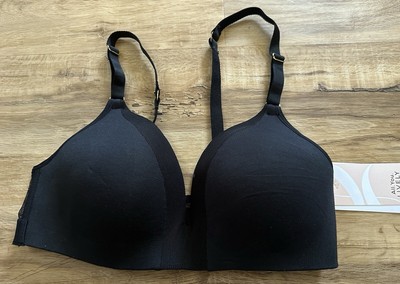 Target All You Lively Bra Size 36 C Bra Beautiful Solid Jet Black Nwt Wirefree
