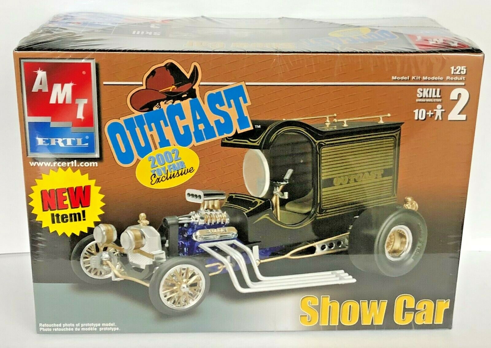 ERTL マニュアルスプレッダー AMT Ertl 31840 Outcast Show Car 2002 Toy Fair Exclusive