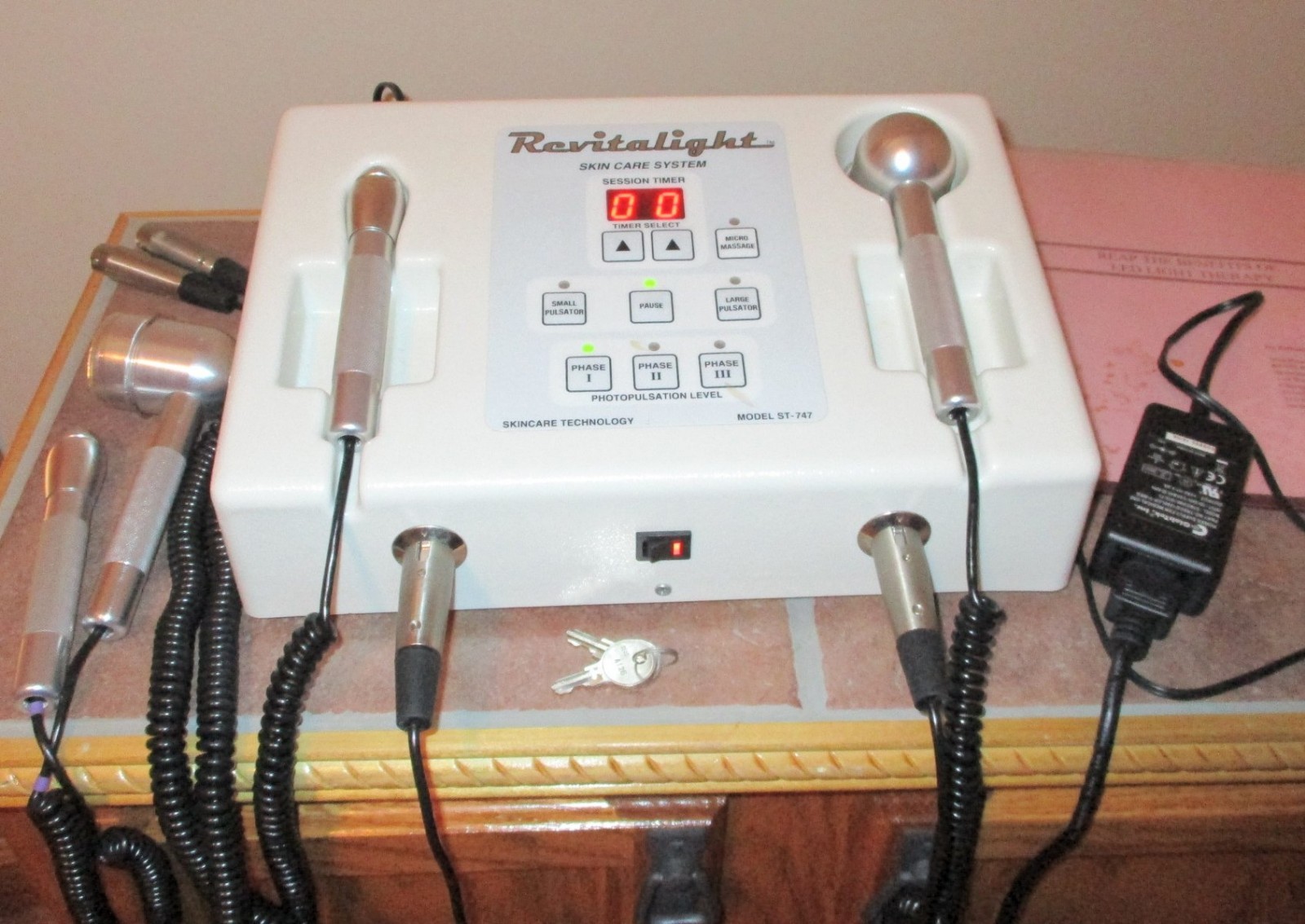 Revitalight Skin Care System - LED Light Therapy Machine - Red And Blue LED's