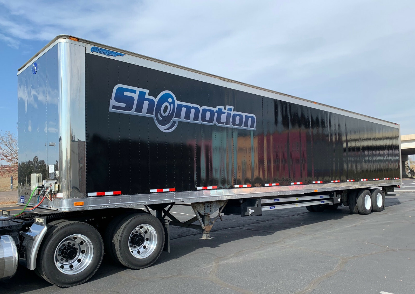  Great  Dane  Dry Van  Trailer  53 foot Airride Peterbilt 