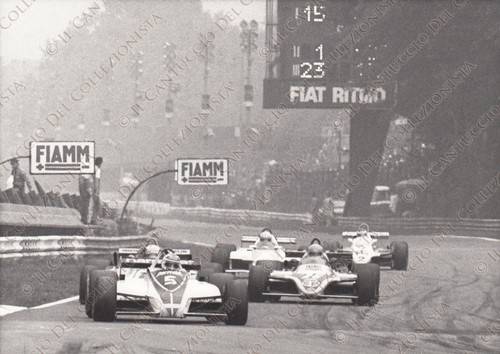 1981 GP Italia MONZA Patrick TAMBAY car racing Foto - Picture 1 of 2