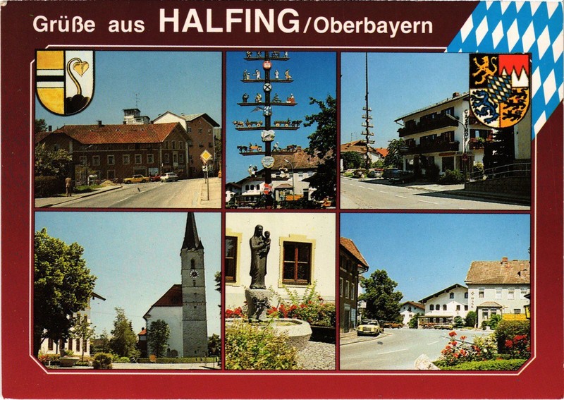 Cpm Ak Halfing Scenes Germany (1384180)