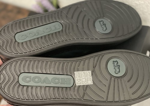 Pre-owned Coach Disney X  Clip High Top Sneaker With Maleficent Dragon Motif Cc730 In Green