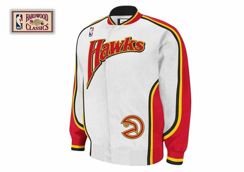 Мужская подлинная разминочная куртка Mitchell & Ness NBA 1992-93 Atlanta Hawks