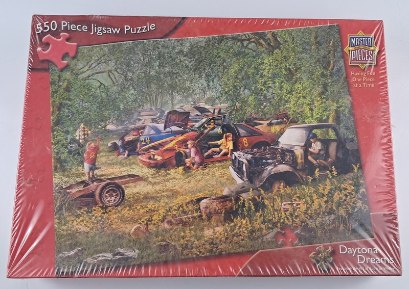 Master Pieces 550 pc Jigsaw Puzzle Daytona Dreams Roberta Wesley