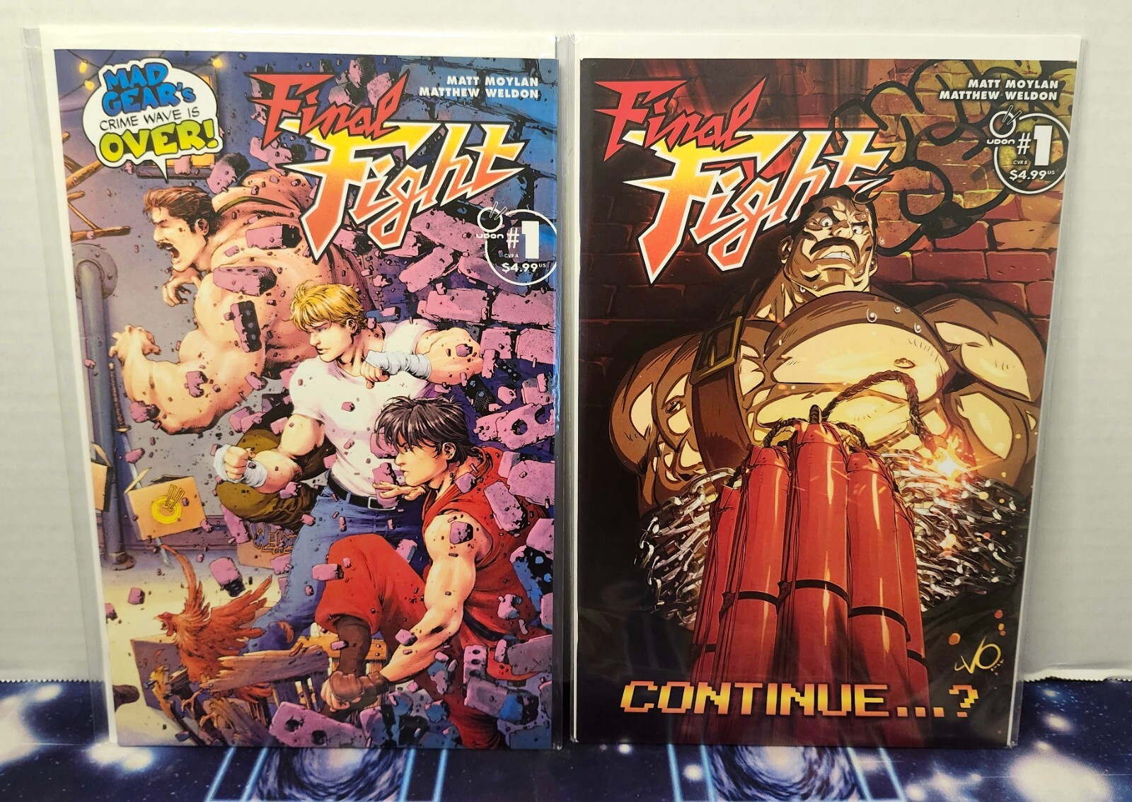 Final Fight #1 Cvr A & B Vo Udon Entertainment Inc Comic