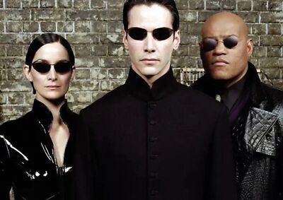 Fashion Cool The Matrix Neo Style Polarized Sunglasses Ultralight Rimless Men