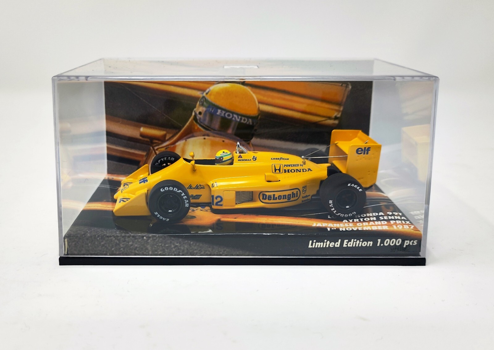 自動車 MINICHAMPS Ayrton Senna 1/43 1/43 Minichamps 1991 Formula 1 Ayrton Senna McLaren MP4/6 #1