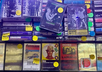 PICK AND CHOOSE CASSETTE LOT #1 ROCK NEW WAVE ALTERNATIVE PUNK SOUL JAZZ RAP