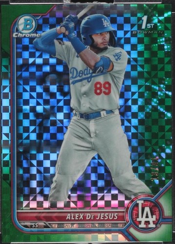 2022 Bowman Chrome X - Alex De Jesus #BCP-164