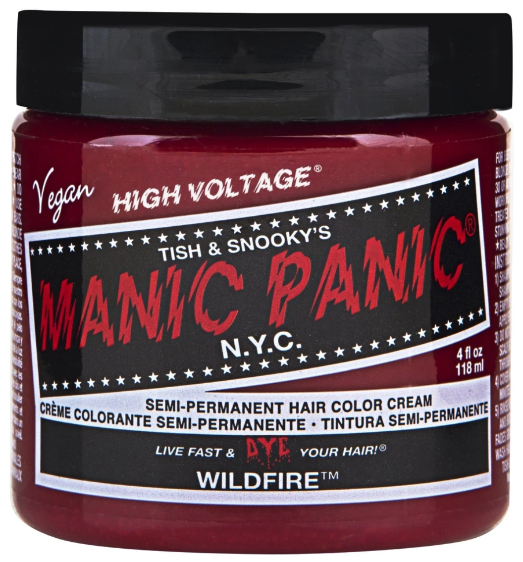 Manic Panic HIGH VOLTAGE Cream Semi-Permanent Vegan Hair Dye 4 oz - CHOOSE COLOR
