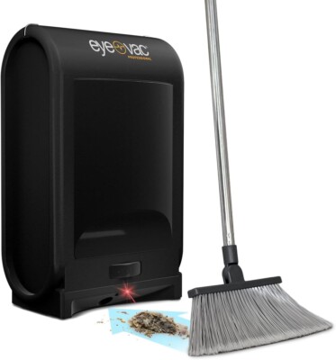 EyeVac Pro Touchless Vacuum Automatic Dustpan-1400 Watt (Black)
