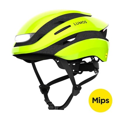 Lumos Ultra+ Mips Visor LED Fahrradhelm mit Sonnenschirm, Blinkern, Bremslicht