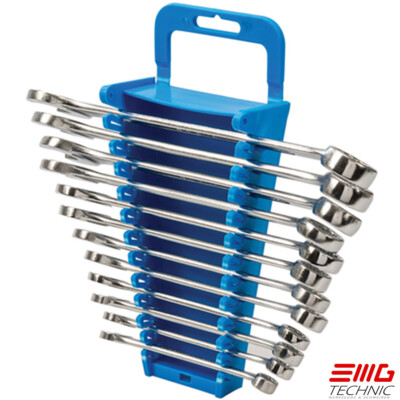 Ring Maulschlüssel 12 tlg. Satz Gabel und Ringschlüssel Silverline 8–1 mm SP1236