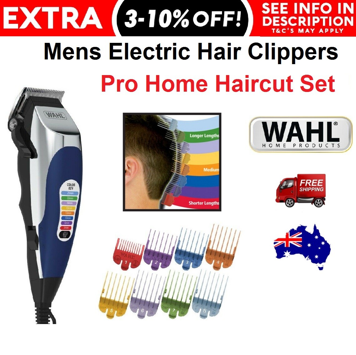 wahl mens hair clippers