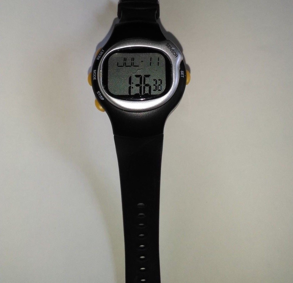 Fitness Watch Pulse Heart Rate Monitor Calories Counter Time Stop Watch Alarm