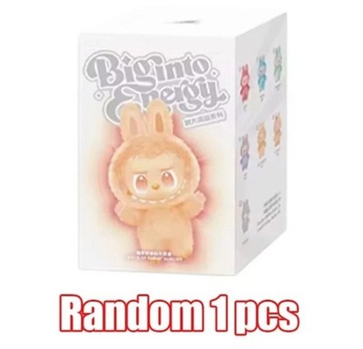 Labubu V3 Big Into Energy Box New Sealed 2025 Portachiavi Nuovo Modello Casuale